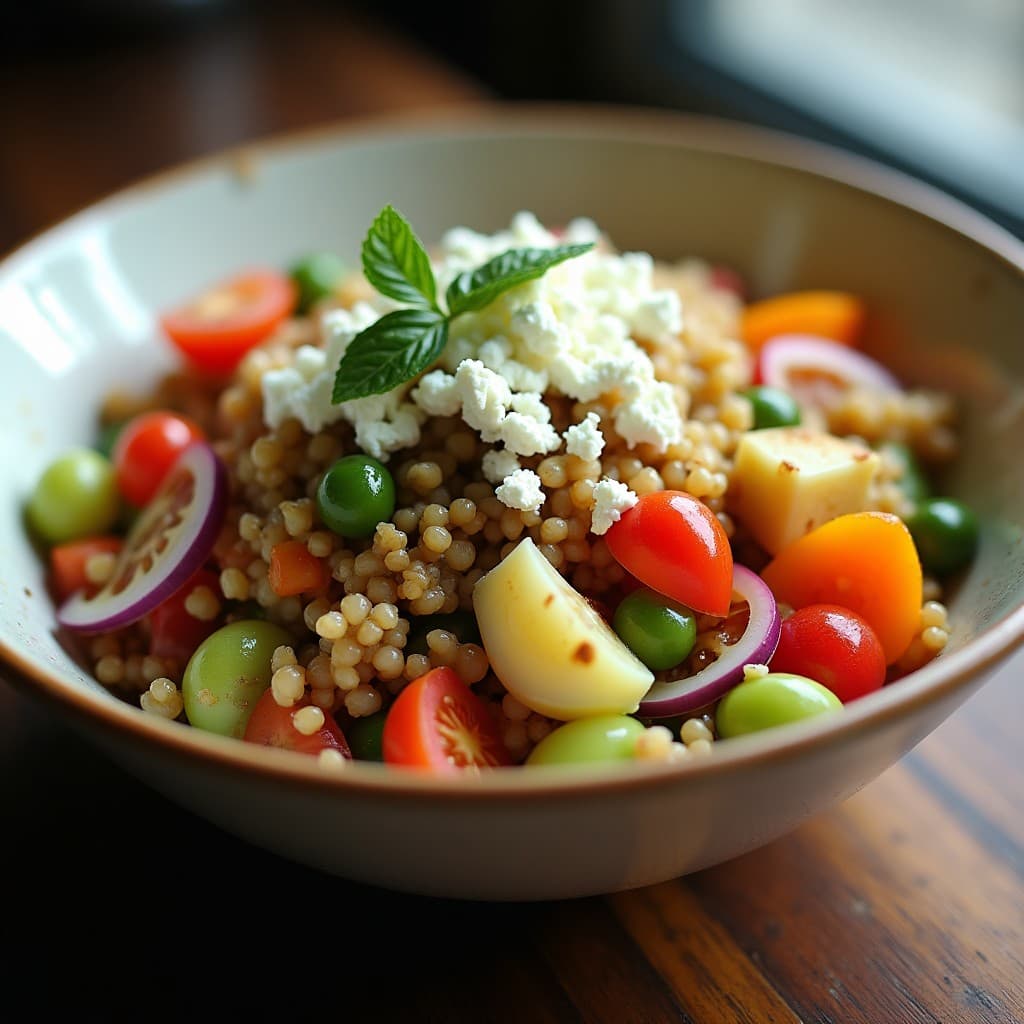 Mediterranean Quinoa Salad